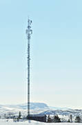 Jmtland, kommunikationer, landskap, mast, mobilmast, radiomast, vinter, Visjvalen
