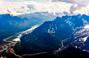 drnarbilder, drnarfoto, flygbild, flygbilder, flygfoto, flygfoton, landskap, lappland, Rapadalen, sommar, Stuolovagge