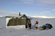 fjllen, jakt, renvaktarstuga, ripjakt, samer, stuga, vinter, vinterjakt ripa, vinterripa