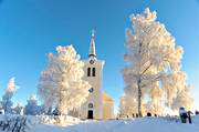 bjrkar, byggnader, frostigt, julstmning, Jmtland, kallt, kyla, kyrka, kyrkor, Revsund, Revsunds, sn, stmning, stmningsbild, stmningsbilder, vinter, rstid, rstider