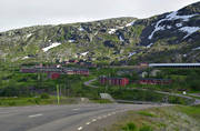 landskap, lappland, Narviksvägen, Riksgränsen, sommar