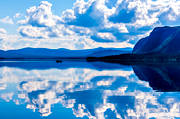 bt, landskap, lappland, roddbt, Saggat, sommar