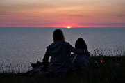 hav, havet, havsband, himmel, kvllsljus, krlekspar, landskap, par, romantik, romantiskt, skymning, solnedgng, sommar, sommarnatt, Stora Karls, stmning, stmningsbild, stmningsbilder, rstid, rstider
