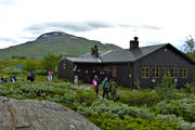 fjllstuga, fjllvandring, nationalpark, Padjelanta, sommar, Staloluokta, ventyr