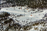 Aktse, drnarbilder, drnarfoto, flygbild, flygbilder, flygfoto, flygfoton, landskap, lappland, lappviste, Lnta, Rapadalen, sameviste, skoterspr, vinter