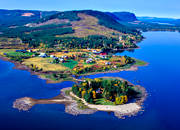 drnarbilder, drnarfoto, flygbild, flygbilder, flygfoto, flygfoton, Gautstrsket, glesbygd, grdar, hygge, hst, hstfrger, landskap, lappland, Sgholmen, rnsudden