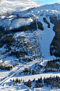 anlggningar, Dromskran, drnarbilder, drnarfoto, fjllstugor, flygbild, flygbilder, flygfoto, flygfoton, Hovde, Hglekardalen, Jmtland, sportstugor, stugor, vinter