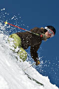offpist, skidor, skidkare, skidkning, snsprut, sport, utfrskning, vinter