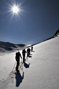 fjll, getryggen, haute route, randonnee, skidor, skidkare, skidkning, turkare, turkning, vinter, ventyr