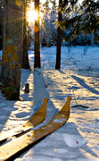 jul, julbilder, julkort, julstmning, lappskidor, motljus, skidor, stmning, stmningsbild, stmningsbilder, trskidor, vildmark, vinter, vinterbilder, rstid, rstider