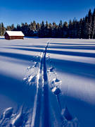 djupsn, friluftlsliv, Jmtland, lada, landskap, skidspr, skidkning, sn, spr, turkning, vinter, rstid, rstider, ventyr