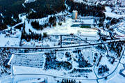 Arctura, arena, drnarbilder, drnarfoto, flygbild, flygbilder, flygfoto, flygfoton, Jmtland, skidanlggning, skidbackar, skidort, skidskytte, Skidstadion, stder, tvlingsarena, vinter, VM 2008, stersund