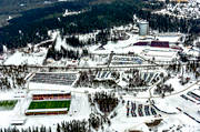 Arctura, drnarbilder, drnarfoto, flygbild, flygbilder, flygfoto, flygfoton, Jmtland, skidskytte, Skidstadion, stder, tvlingsarena, vinter, VM 2008, stersund
