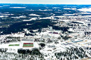 Arctura, drnarbilder, drnarfoto, flygbild, flygbilder, flygfoto, flygfoton, Jmtland, skidskytte, Skidstadion, stder, tvlingsarena, vinter, VM 2008, stersund