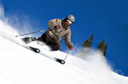 alpin, blå, brant, fritid, himmel, skidor, skidåkare, skidåkning, sport, utförsåkning, vinter