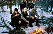 arbete, avverkning, eld, gammal, gammalt, paus, rast, skog, skogsarbetare, skogsarbete, skogsbruk, skogshuggare, skogshuggning, vila