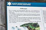 Dda fallet, ddafallet, Gedungsen, hst, Indalslven, Jmtland, sevrdheter, skylt, Vildhussen