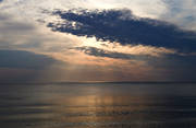 Gotland, hav, himmel, landskap, natur, Sigsarve, solnedgng, sommar, sommarnatt, stmning, stmningsbild, stmningsbilder, rstid, rstider