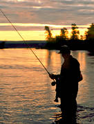 Edsforsen, fiske, flugfiske, soluppgng, sportevenemang, sportfikskare, sportfiske, ring