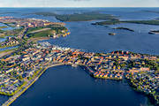 drnarbilder, drnarfoto, flygbild, flygbilder, flygfoto, flygfoton, Lule, Norra fjrden, Norra hamnen, Norrbotten, sommar, Stadsviken, stder