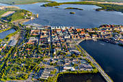 drnarbilder, drnarfoto, flygbild, flygbilder, flygfoto, flygfoton, Lule, Norra hamnen, Norrbotten, sommar, Stadsviken, stder