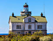 byggnader, byggnationer, fyr, fyrhus, fyrplats, Gotland, kommunikationer, kultur, sjfart, sommar, Stora Karls