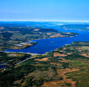 arbete, damm, drnarbilder, drnarfoto, elkraft, elproduktion, energi, energiproduktion, flygbild, flygbilder, flygfoto, flygfoton, hst, kraftstation, kraftverk, kraftverksdamm, landskap, lappland, Storjuktan, Storuman, vattenkraftverk