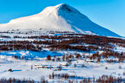Bruksvallarna, fj�lltopp, flygbilder, flygfoton, H�rjedalen, landskap, Mitt�kl�ppen, Storkl�ppvallen, vinter