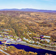 drnarbild, drnarbilder, drnarfoto, flygbild, flygbilder, flygfoto, flygfoton, hotell, hgfjllshotellet, Jmtland, jrnvg, jrnvgsstation, planbild, planbilder, samhlle, samhllen, skidbacke, storlien