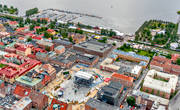 centrum, drnarbilder, drnarfoto, festival, flygbild, flygbilder, flygfoto, flygfoton, Jmtland, scen, scenen, stad, Storsj, Storsjyran, Stortorget, stder, torg, torget, Yran, stersund