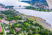 camping, drnarbilder, drnarfoto, festival, flygbild, flygbilder, flygfoto, flygfoton, Jamtli, Jmtland, stad, Storsj, Storsjyran, stder, tltplats, Yran, stersund
