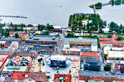 centrum, drnarbilder, drnarfoto, festival, flygbild, flygbilder, flygfoto, flygfoton, Jmtland, scen, scenen, stad, Storsj, Storsjyran, Stortorget, stder, torg, torget, Yran, stersund