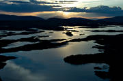 Anaris, Anarisfjllen, drnarbilder, drnarfoto, fjllsj, fjllsjar, flygbild, flygbilder, flygfoto, flygfoton, Jmtland, kvll, landskap, sj, sjar, skymning, sommar, Storslitingarna, stmning, stmningsbild, stmningsbilder