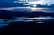 Anaris, Anarisfjllen, drnarbilder, drnarfoto, fjllsj, fjllsjar, flygbild, flygbilder, flygfoto, flygfoton, Jmtland, kvll, landskap, sj, sjar, skymning, sommar, Storslitingarna, stmningsbilder