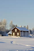 byggnader, byggnationer, glesbygd, julkort, julstmning, lappland, stuga, stugor, stmning, stmningsbild, stmningsbilder, vinter, degrd, demark