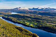 drnarbild, drnarbilder, drnarfoto, flygbild, flygbilder, flygfoto, flygfoton, grdar, Jmtland, Kallsjn, Skckerfjllen, sommar, Sundet, Sundsjstrmmen
