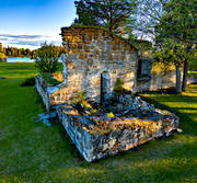 anlggningar, byggnationer, drnarbild, drnarbilder, drnarfoto, flygbild, flygbilder, flygfoto, flygfoton, forntid, Jmtland, kastal, kultur, kyrkoruin, ruin, ruiner, Sunne