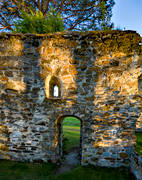 anlggningar, byggnationer, drnarbild, drnarbilder, drnarfoto, flygbild, flygbilder, flygfoto, flygfoton, forntid, Jmtland, kastal, kultur, kyrkoruin, ruin, ruiner, Sunne
