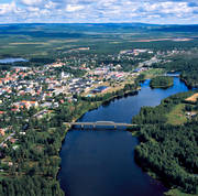 bro, broar, drnarbilder, drnarfoto, flygbild, flygbilder, flygfoto, flygfoton, Hrjedalen, planbild, planbilder, samhlle, samhllen, sommar, Sveg