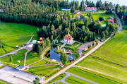 anlggningar, byggnader, Chulalongkorn, Chulalongkorns, drnarbilder, drnarfoto, flygbild, flygbilder, flygfoto, flygfoton, Jmtland, jmtlandsbilder, Kung Chulalongkorn, paviljong, paviljongen, sevrdhet, sevrdheter, tempel, Thailndska, Thaipaviljongen, Utanede
