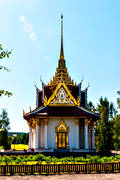 anlggningar, byggnader, Chulalongkorn, Chulalongkorns, Jmtland, jmtlandsbilder, Kung Chulalongkorn, paviljong, paviljongen, sevrdhet, sevrdheter, sommar, tempel, Thailndska, Thaipaviljongen, Utanede