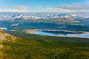 drnarbilder, drnarfoto, flygbild, flygbilder, flygfoto, flygfoton, landskap, lappland, magasin, reglerad, sarek, sommar, strnder, Tjaktjajaure, torrlagda, torrlagt, vattenmagasin