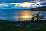 fjllvandring, gryning, nationalpark, Padjelanta, sommar, tlt, tltlger, vattenblnk, Virihaure, ventyr