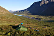 Bielloriehppe, fjll, fjlltopp, fjlltoppar, fjllvandra, fjllvandrare, fjllvandring, friluftsliv, hgfjll, landskap, Laponia, lappland, natur, Pielloreppe, Rapadalen, Rapaselet, sarek, Sarek nationalpark, Sarekfjll, sommar, tlt, tlta, tltlger, tltning, tltplats, uteliv