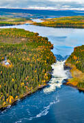 drnarbilder, drnarfoto, fall, flygbild, flygbilder, flygfoto, flygfoton, fors, Indalslven, Jmtland, landskap, sevrdhet, sevrdheter, turism, turistml, tnnforsen, Tnnsjn, vatten, vattenfall, relven