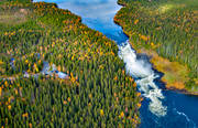drnarbilder, drnarfoto, fall, flygbild, flygbilder, flygfoto, flygfoton, fors, Indalslven, Jmtland, landskap, sevrdhet, sevrdheter, turism, turistml, tnnforsen, vatten, vattenfall, relven