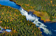 drnarbilder, drnarfoto, fall, flygbild, flygbilder, flygfoto, flygfoton, fors, Indalslven, Jmtland, landskap, sevrdhet, sevrdheter, turism, turistml, tnnforsen, vatten, vattenfall, relven