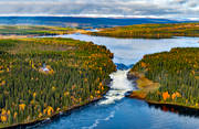drnarbilder, drnarfoto, fall, flygbild, flygbilder, flygfoto, flygfoton, fors, Indalslven, Jmtland, landskap, sevrdhet, sevrdheter, turism, turistml, tnnforsen, Tnnsjn, vatten, vattenfall, relven
