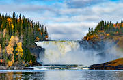 fall, fors, Indalslven, Jmtland, landskap, sevrdhet, sevrdheter, turism, turistml, tnnforsen, vatten, vattenfall, relven