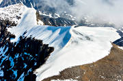 drnarbilder, drnarfoto, flygbild, flygbilder, flygfoto, flygfoton, Kebnekaise, landskap, lappland, sommar, Sydtoppen